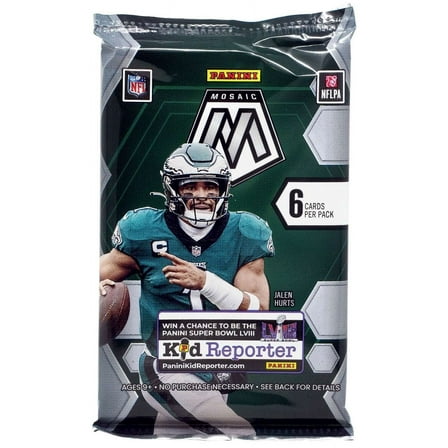 NFL Panini 2023 Mosaic Football Trading Card BLASTER Pack (6 Cards)