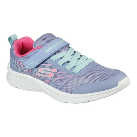 

Skechers Kids Girls Microspec - Bold Delight Sneaker 10.5-5.5
