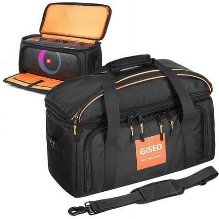 Speaker Bag Rugged Speaker Bag Carry Case Compatible with JBL Party Box Series  Portable Speaker Carry Tote Bag Backpack (for JBL Partybox on The go)