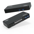 thumbnail image 1 of Estación de acoplamiento USB C triple monitor 4K 12 en 1 enchufable, 1 of 6