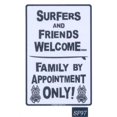 thumbnail image 1 of Seaweed Surf Co SF97 12X18 Aluminum Sign Surfer And Friends, 1 of 1