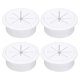thumbnail image 1 of 4 Pack Grommet para Escritorio, Tapa de Agujero de Cable de 2.09 Pulgadas 53mm, Blanca, 1 of 6