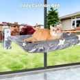 thumbnail image 2 of Scratch Resistant Folded Cats Hammocks With 4 Heavy Type Suction Cups For Large Breeds Kittens, 2 of 8