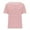 Red, variant on Timegard Tops for Women Striped Drop Shoulder Short Sleeve Basic Tee Shirts Casual Crewneck Comfy Top