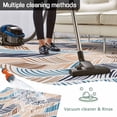 thumbnail image 5 of Ombre Blue Brown Outdoor Rug for Patio/Deck/Porch, Non-Slip Large Area Rug 5 x 7 Ft, Summer Abstract Coastal Ocean Beach Wave Indoor Outdoor Rugs Washable Area Rugs, Camping Rug Carpet Runner, 5 of 8