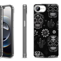 Shockproof Protective Phone Case for iPhone 16e, by OneToughShield - Skull Mix