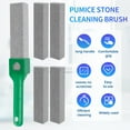thumbnail image 2 of AEVXKHI Pumice Cleaning Stone with Long Handle Effective Pumice Stone Toilet Bowl Cleaner Removable Pumice Scouring Stick Practical Stone Toilet Bowl Cleaner Pumice Cleaning Bar for Home, 2 of 11
