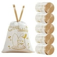 thumbnail image 2 of Clearance Items!Ymkly kitchen utensilskitchen organizers and storage15/75 Count Drawstring Trash Bags Cartoon Pattern Thickened Garbage Bags 19.7" X 17.7"Unscented Trash Bags For Kitchen Bwaste basket, 2 of 9