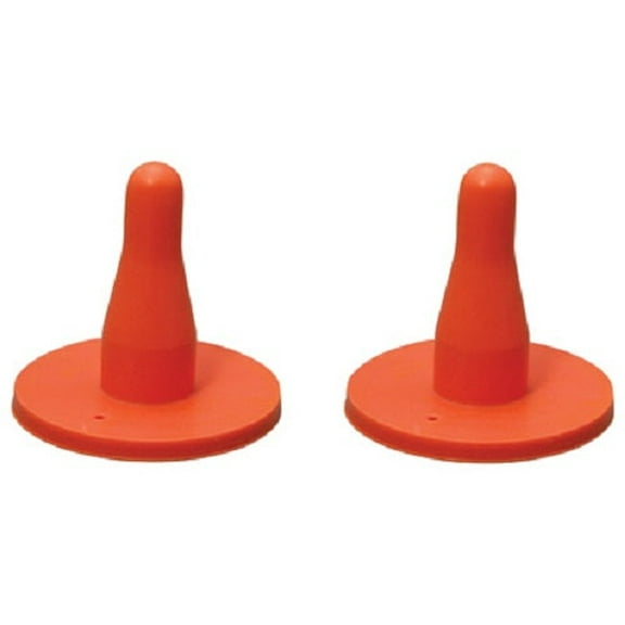 Fairchild Industries 981-2 2-Pack Screw Top Bottle Calf / Lamb Replacement Bottle Nipples - Quantity of 6