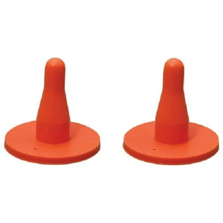 Fairchild Industries 981-2 2-Pack Screw Top Bottle Calf / Lamb Replacement Bottle Nipples - Quantity of 18