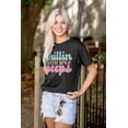 thumbnail image 3 of Cute Easter Chillin With My Peeps Women's Graphic T Shirt Tees Brisco Brands S, 3 of 5
