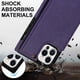 thumbnail image 5 of Funda para iPhone 14 con cordón de piel sintética, color liso, 5 of 5