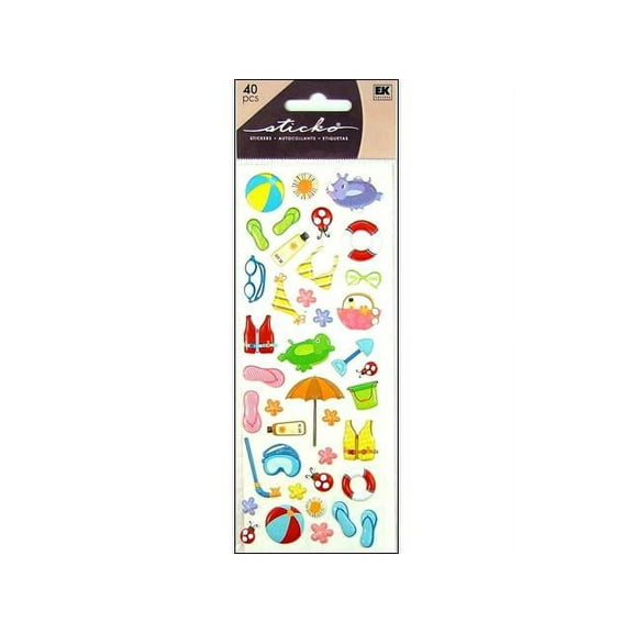 EK Sticko Sticker Puffy Citronella