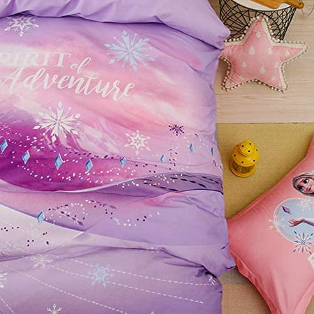Frozen Elsa Princesses Duvet Cover, Frozen Cotton Twin Bed Sheets