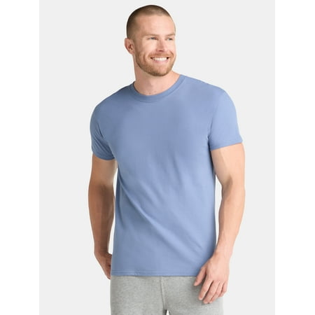 Athletic Works Men's and Big Men's Cotton Active Tee, Sizes XS-5XL and Tall Sizes