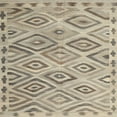 thumbnail image 1 of Ahgly Company Machine Washable Indoor Square Contemporary Khaki Green Area Rugs, 3' Square, 1 of 7