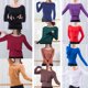 thumbnail image 1 of Mujeres 2 Piezas Crop Tops Camisola Set Soft Modal Spaghetti, 1 of 8