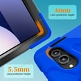 thumbnail image 6 of For Samsung Galaxy Tab S11 Ultra Case 14.6 inch SM-X930/SM-X936B, 360 Hand Strap, Shoulder Strap, Kickstand, Rugged Drop Protection, Blue, 6 of 7