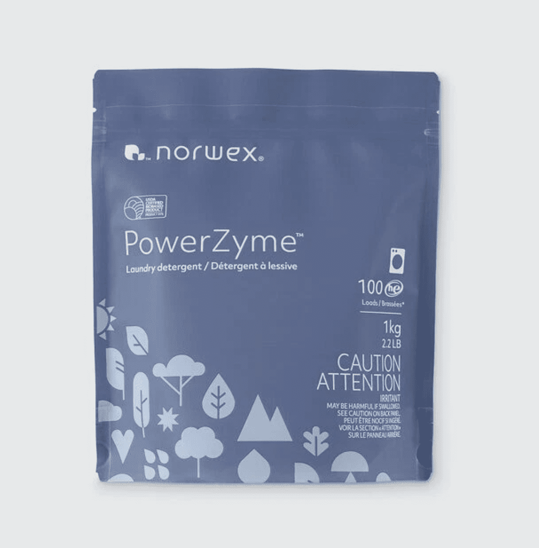 Norwex PowerZyme Laundry Powder Detergent New Formula 2.2 lb 1 kg