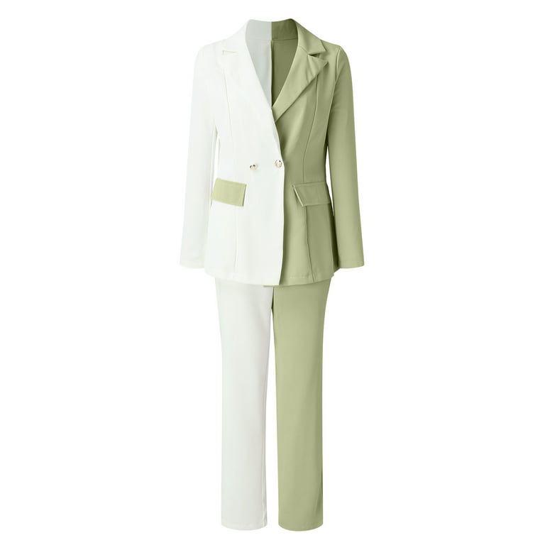 NKOOGH Dressy Pant Suits for A Wedding Winter Two Piece for Women