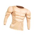 thumbnail image 4 of Disfraz de camiseta sin mangas Con músculos Salvador 3D suave S, 4 of 10