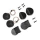 thumbnail image 4 of Mini Tweeters De Domo, Altavoz De Audio Para Automóvil De Montaje Empotrado 380W 105dB SNR Universal Redondo Negro Adhesivo Para Modificación, 4 of 7