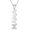 Mom-1, variant on SOULMEET Silver Mama Necklace Gifts for New Mom Sterling Silver Mom Necklace With Lab Grown Diamond Birthday Gifts Travel Accessories for Women