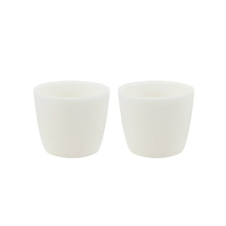 5ml Corundum Alumina Crucible for Foundry Melting Casting Refining 2 Pack