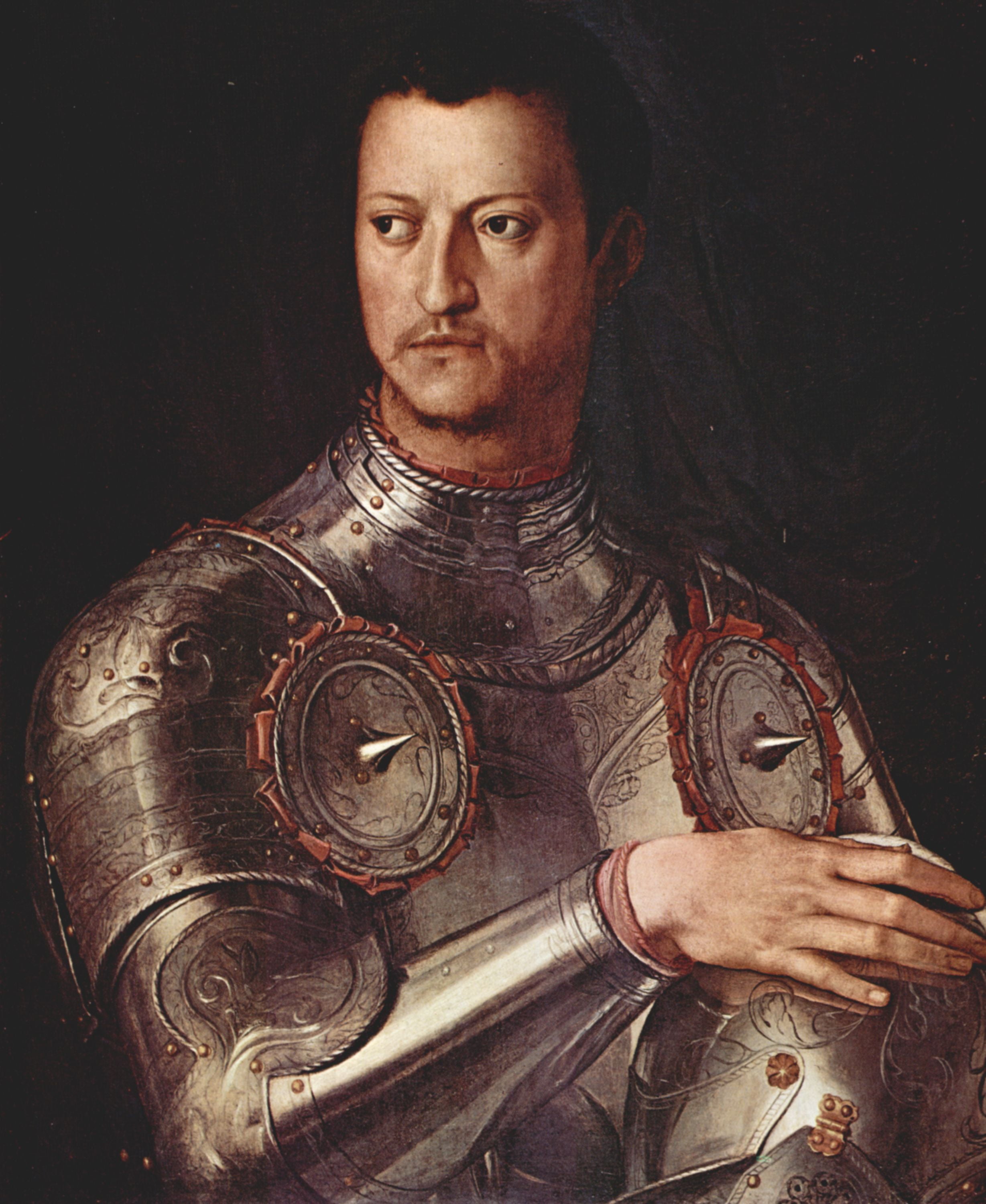 Acrylic Face Mounted Prints Bronzino, Angelo Portrait of