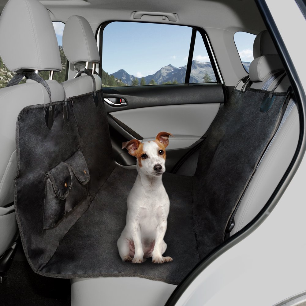 Pet Seat Cover Car Protector Bench Hammock Backseat Liner, Waterproof