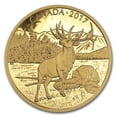 thumbnail image 1 of 2017 Canada 1 oz Proof Gold $350 Majestic Elk, 1 of 3
