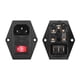 thumbnail image 4 of Módulo de entrada Interruptor Fusible Interruptor Socket 10A 250V 3Pin para CR-10 Series Ender Creality 3D Interruptor de alimentación, 4 of 4
