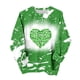 thumbnail image 1 of Camisetas de Halloween para Mujeres Divertido Estampado Suelto Cuello Redondo Manga Larga Caída Top, 1 of 6