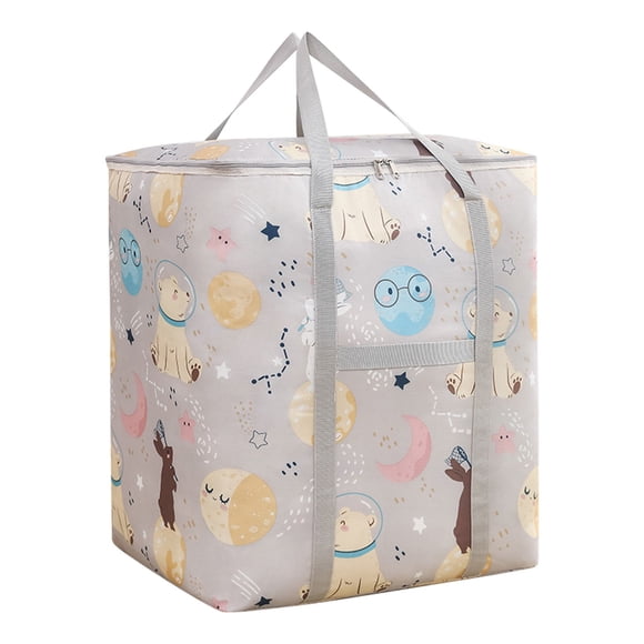 Clearance!!Storage O X F O R D Cloth Zipper Closet Organizers And Storage Box Moving Quilt Storage Basket Travel Large Capacity Clothing Organization And Storage Bag Storage Bags For Clothes