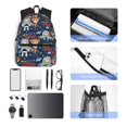 thumbnail image 4 of Toy Adventure Inspired Backpack for Men and Women, Vivid Animation Art Laptop Bag and Travel Daypack, 4 of 6