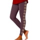 thumbnail image 1 of Leggins Termicos Gibobby con estampado de Navidad para Mujer pantalones de yoga correr gimnasio chocolate L, 1 of 5