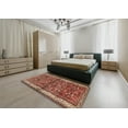 thumbnail image 5 of Ahgly Company Machine Washable Indoor Rectangle Traditional Tomato Red Area Rugs, 6' x 9', 5 of 7