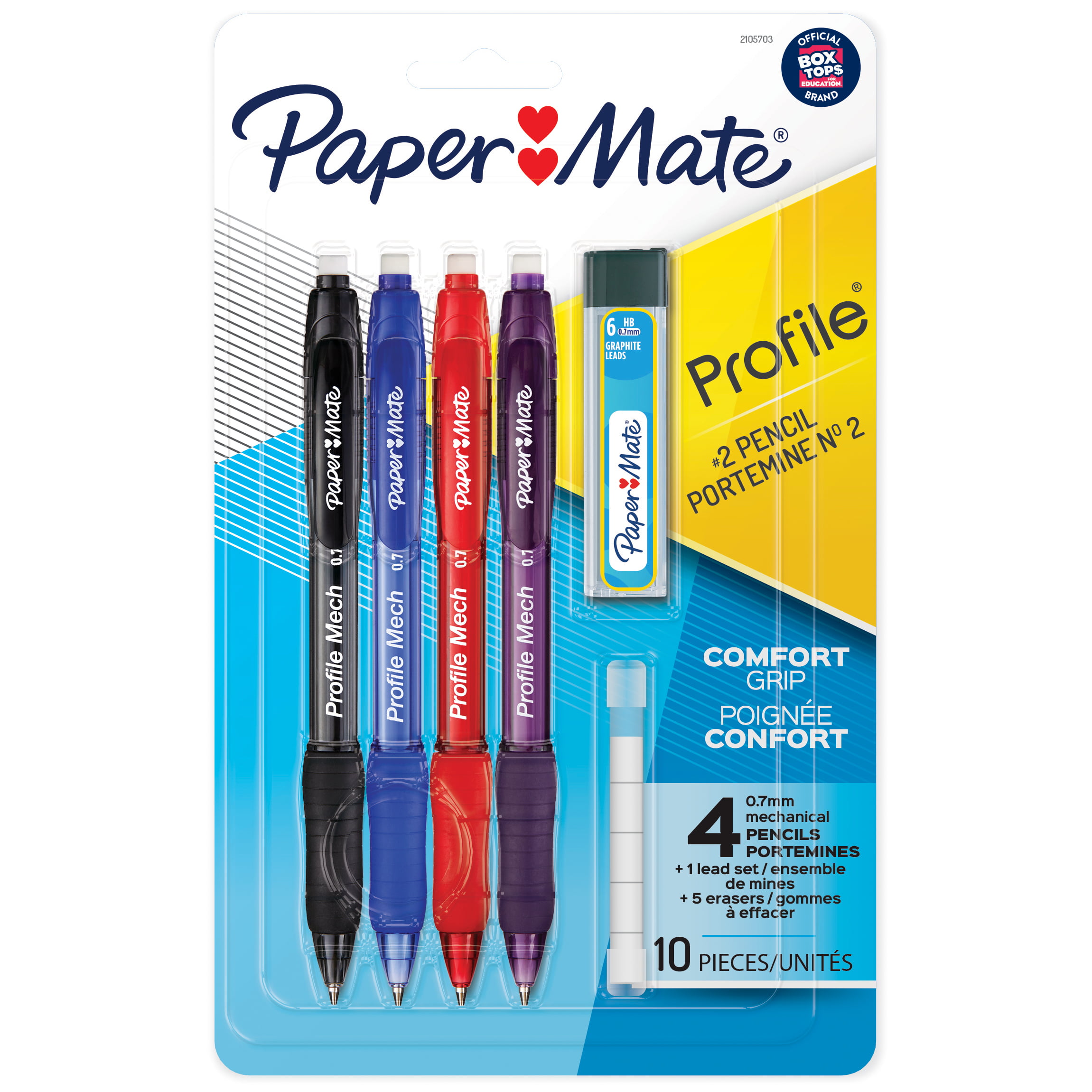 2 Hard Lead 2096310 for sale online Paper Mate Classic Mechanical Pencils No 