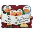 thumbnail image 2 of Personalized Christmas Ornament - Couch Family of 4, 2 of 2