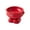 Red, variant on FEOLGEHLY Slow Feed Raised Dog Food Water Ceramic Bowl, Non Skid Cute Elevated Neck Protection Food Water Bowl for Small Dogs and Indoor Cats Household Pet Dining Bowl