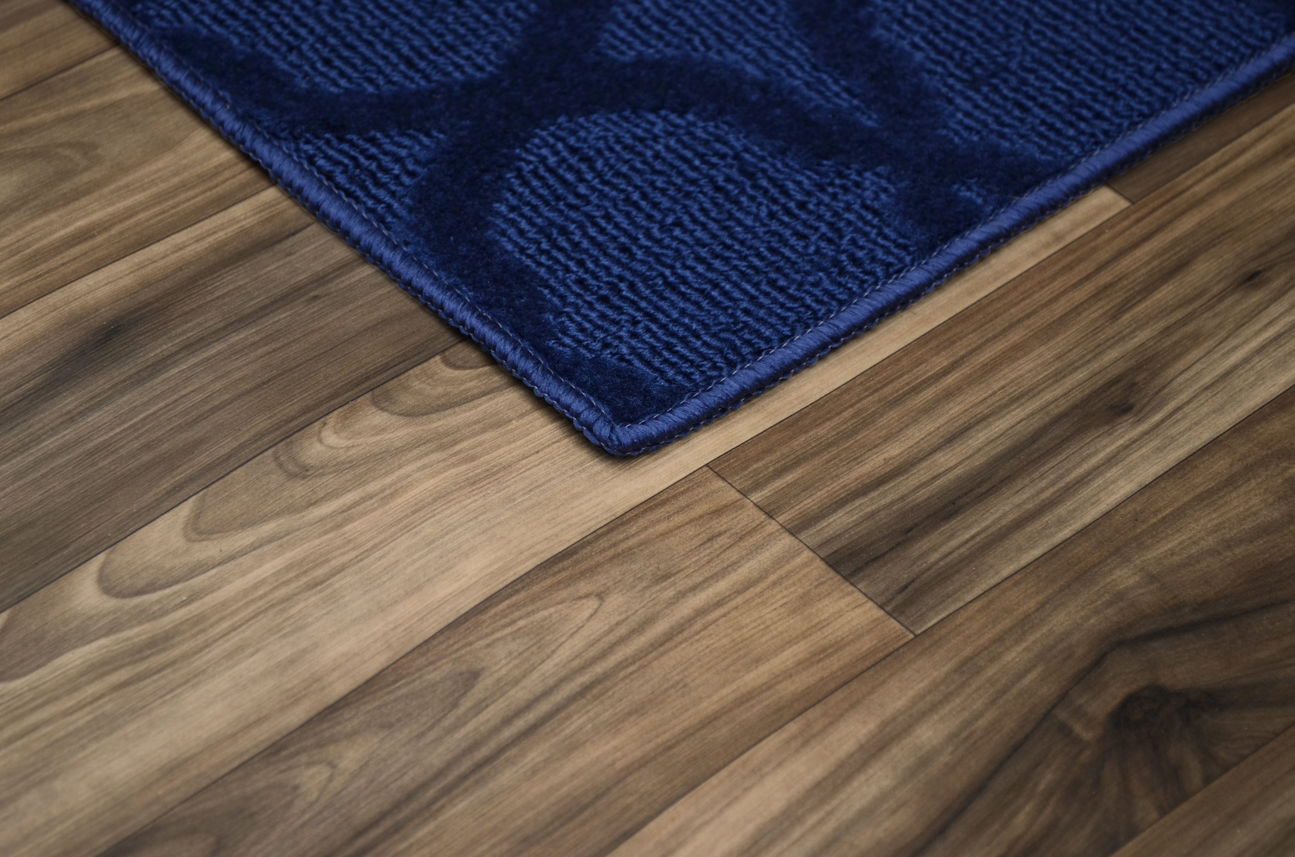 Garland Rug Sparta Navy Indoor Runner Rug, 2' x 12'