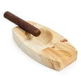 thumbnail image 1 of Bey-Berk International C306 Natural Marble Two Cigar Oval Ashtray, 1 of 2