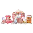 thumbnail image 5 of Juguete Casa de Muñecas Set Estación de Postres con Carrito de Helados, Pizza, Accesorios y Conejitos Incluidos, 5 of 5