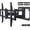 Fits 42"-84" TV, 24" Studs, variant on TV Wall Mount, UL Listed Full Motion Mount Bracket for Flat Screen TVs, Swivel Articulating Dual Arms, 100 LBS Loading, Wood Studs, MD2296