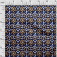 thumbnail image 2 of oneOone Cotton Poplin Fabric Stripe & Paisley Ikat Printed Fabric 1 Yard 56 Inch Wide, 2 of 4