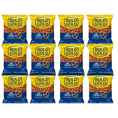 Rold Gold Tiny Twist Original Pretzels, 2 Oz Bags, Pack of 12, Bundled By Shoppyway