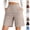 #03 Beige, variant on Bermuda Shorts for Women Dressy Casual High Waisted Long Shorts Summer Chino Straight Leg Knee Length Pants Vacation Outfits,M,#03 Beige