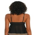 thumbnail image 3 of Women Camisole Spaghetti Straps Backless Lace Solid Floral Slit Summer Tops, 3 of 4