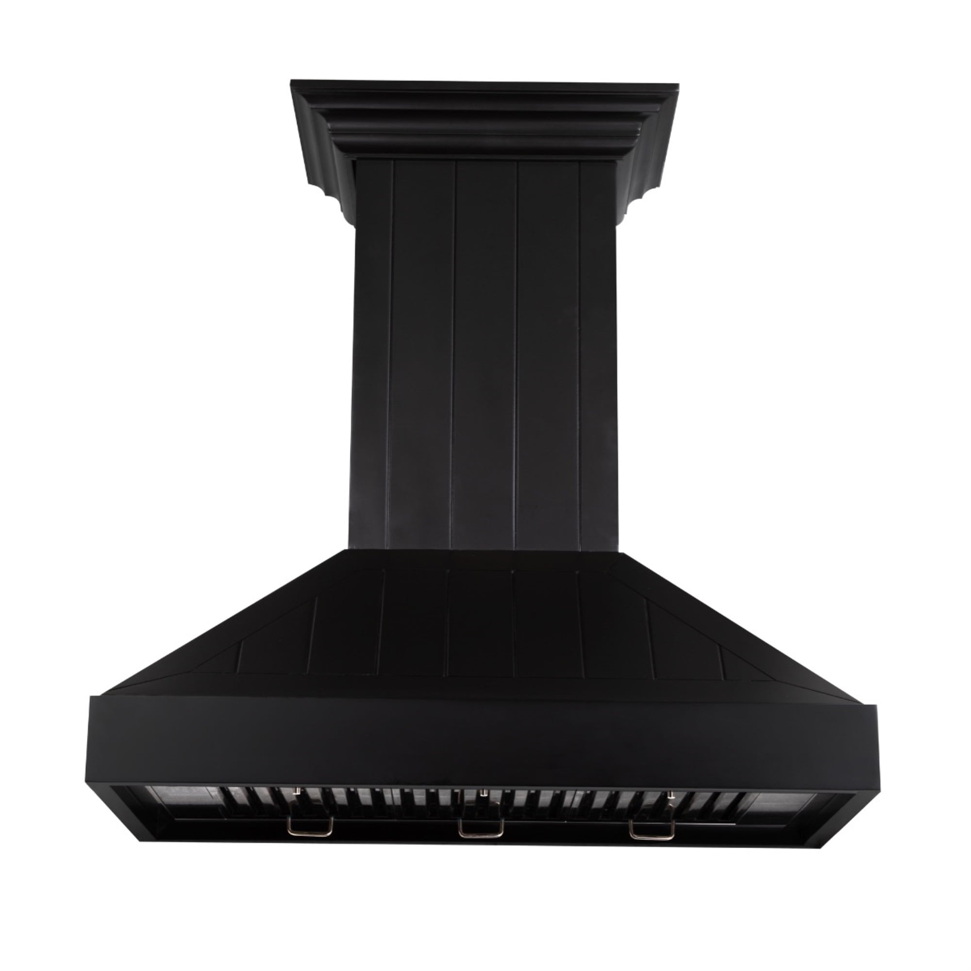 ZLINE 36 in. Wooden Wall Mount Range Hood in Black - Includes Motor (KPCC-36)