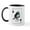 White/Black Inside, variant on CafePress - Ace Of Spades Racing Pigeon Regular Mug - 11 oz Ceramic Mug - Novelty Coffee Tea Cup